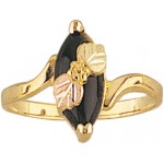 Genuine Onyx Ladies' Ring - By Mt Rushmore